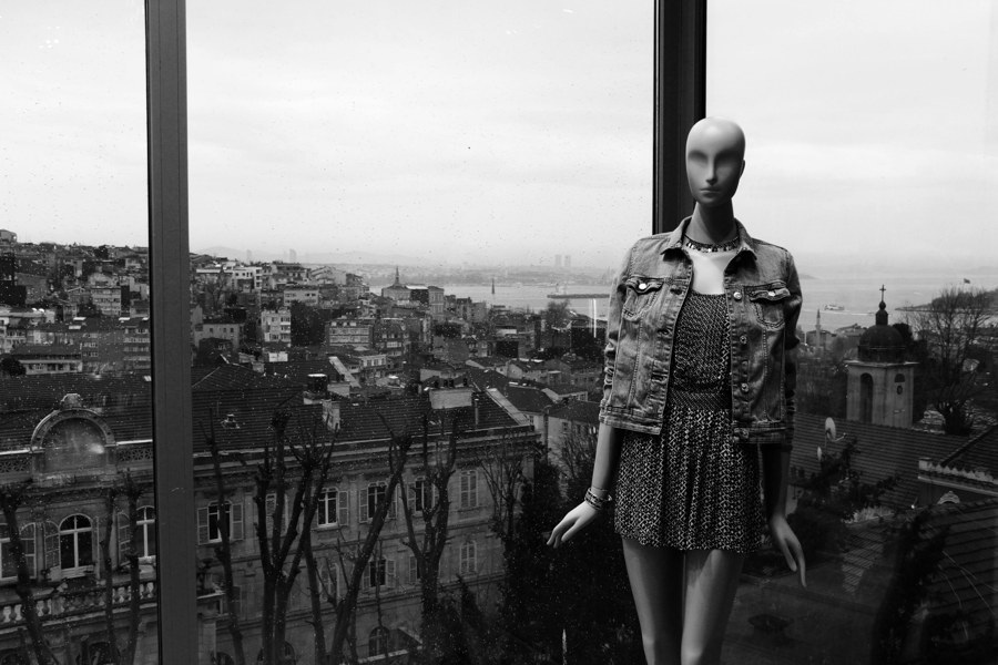 Overlooking the city